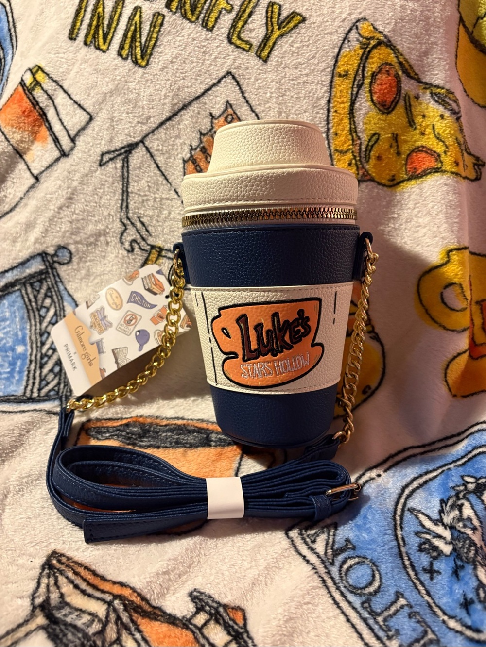 Primark Luke's Stars Hollow Coffee Cup Crossbody Bag